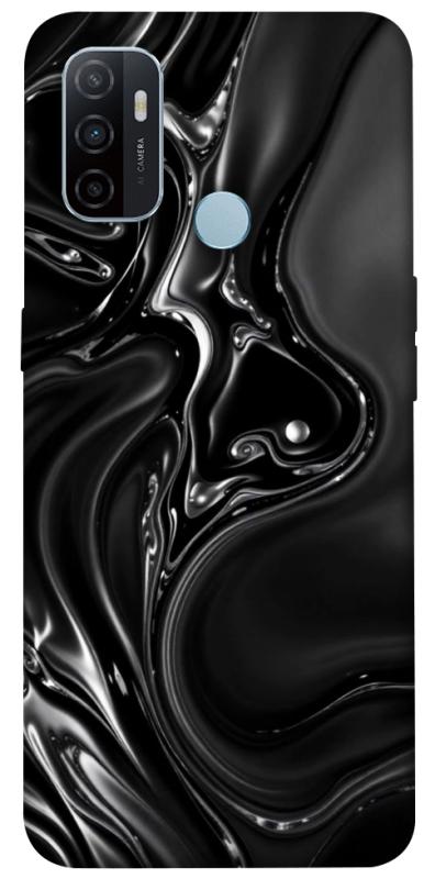 Чохол itsPrint Black Liquid для Oppo A53 / A32 / A33, паттерн, купити оптом з доставкою