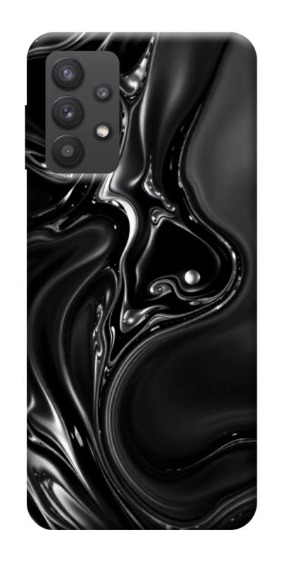 Чехол itsPrint Black Liquid для Samsung Galaxy A32 (A326B) 5G, паттерн, купить оптом с доставкой