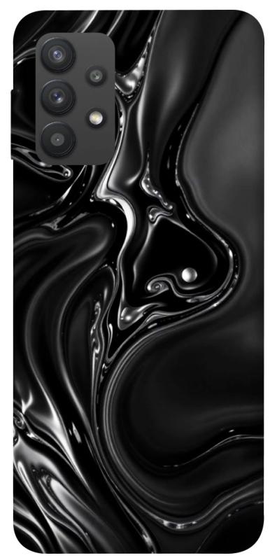 Чехол itsPrint Black Liquid для Samsung Galaxy A32 (A325F) 4G, паттерн, купить оптом с доставкой