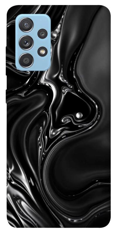 Чехол itsPrint Black Liquid для Samsung Galaxy A52 4G / A52 5G, паттерн, купить оптом с доставкой
