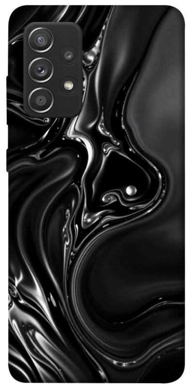 Чехол itsPrint Black Liquid для Samsung Galaxy A52 4G / A52 5G, паттерн, купить оптом с доставкой