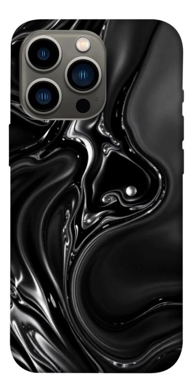 Чехол itsPrint Black Liquid для Apple iPhone 13 Pro (6.1"), паттерн, купить оптом с доставкой