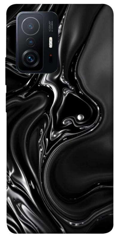 Чехол itsPrint Black Liquid для Xiaomi 11T / 11T Pro, паттерн, купить оптом с доставкой