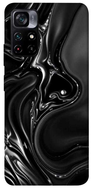Чехол itsPrint Black Liquid для Xiaomi Poco M4 Pro 5G, паттерн, купить оптом с доставкой