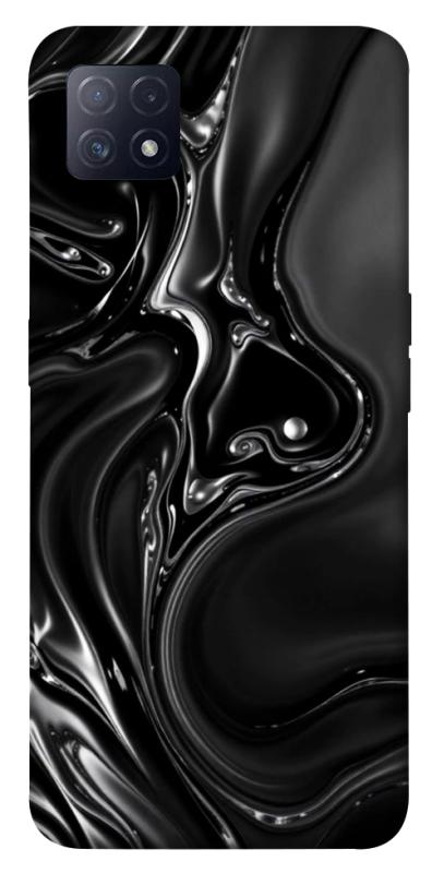 Чехол itsPrint Black Liquid для Oppo A72 5G / A73 5G, паттерн, купить оптом с доставкой