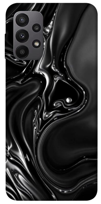 Чехол itsPrint Black Liquid для Samsung Galaxy A23 4G, паттерн, купить оптом с доставкой