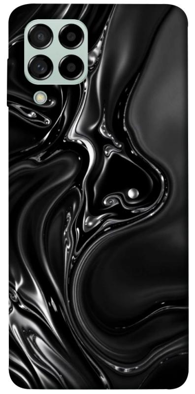 Чехол itsPrint Black Liquid для Samsung Galaxy M53 5G, паттерн, купить оптом с доставкой