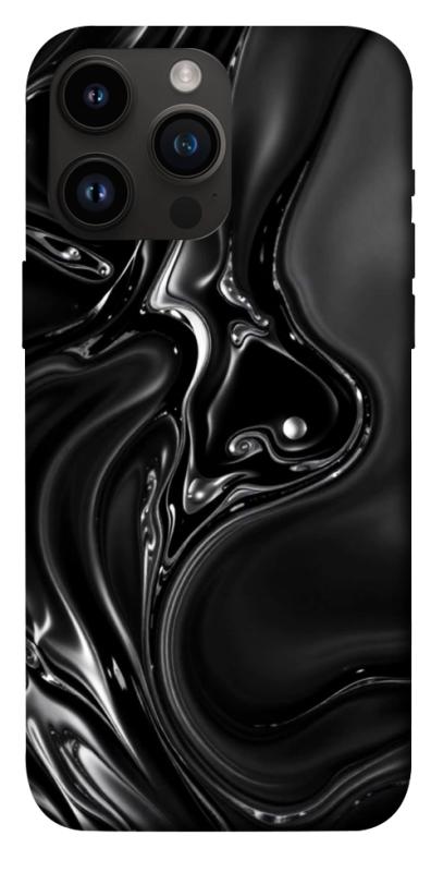 Чехол itsPrint Black Liquid для Apple iPhone 14 Pro Max (6.7"), паттерн, купить оптом с доставкой