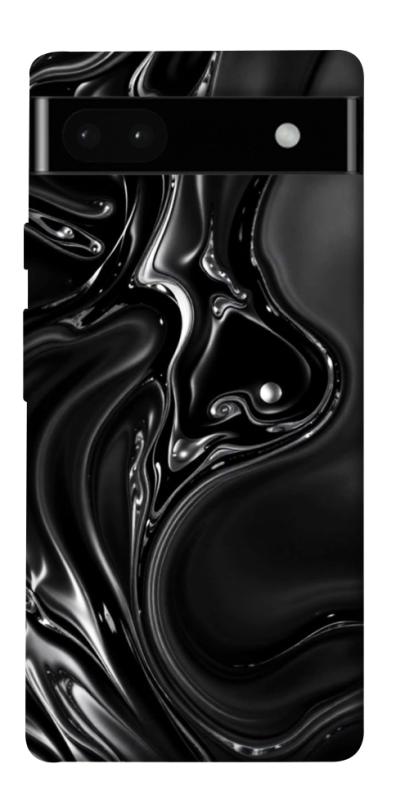 Чохол itsPrint Black Liquid для Google Pixel 6a, паттерн, купити оптом з доставкою