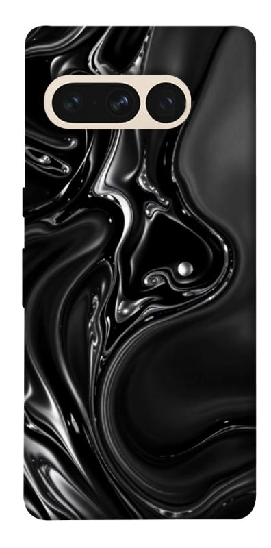 Чехол itsPrint Black Liquid для Google Pixel 7 Pro, паттерн, купить оптом с доставкой
