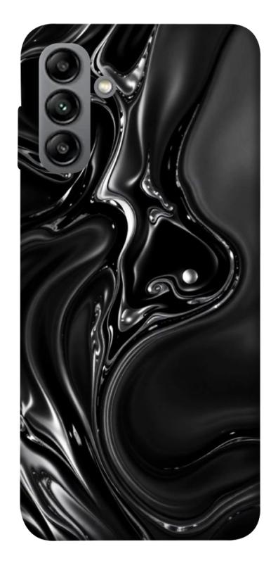 Чехол itsPrint Black Liquid для Samsung Galaxy A04s, паттерн, купить оптом с доставкой