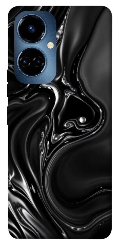 Чехол itsPrint Black Liquid для TECNO Camon 19 (CI6n) / 19 Pro (CI8n), паттерн, купить оптом с доставкой