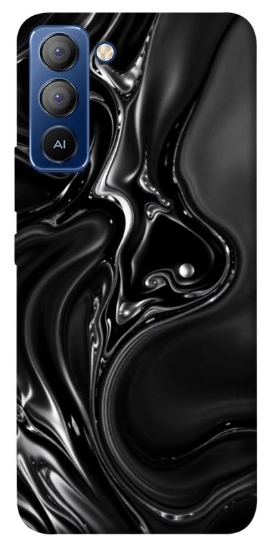 Чехол itsPrint Black Liquid для TECNO Pop 5 LTE, паттерн, купить оптом с доставкой