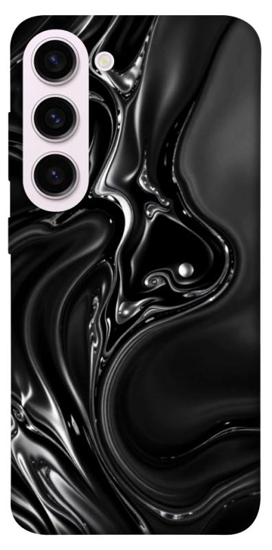 Чехол itsPrint Black Liquid для Samsung Galaxy S23+, паттерн, купить оптом с доставкой