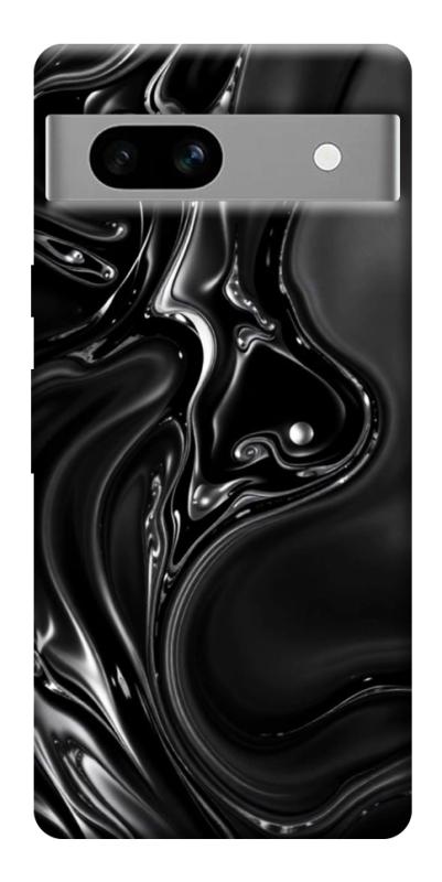 Чехол itsPrint Black Liquid для Google Pixel 7a, паттерн, купить оптом с доставкой
