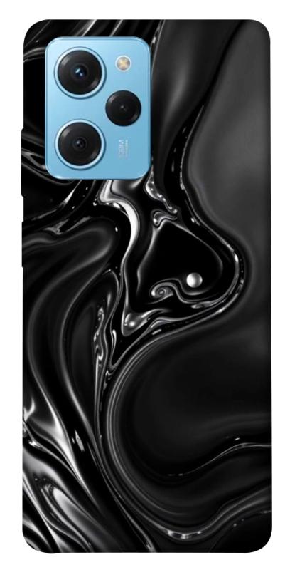 Чехол itsPrint Black Liquid для Xiaomi Poco X5 Pro 5G, паттерн, купить оптом с доставкой