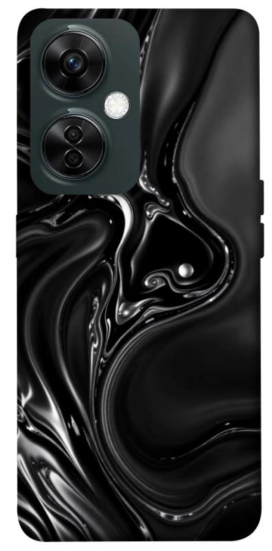 Чехол itsPrint Black Liquid для OnePlus Nord CE 3 Lite, паттерн, купить оптом с доставкой