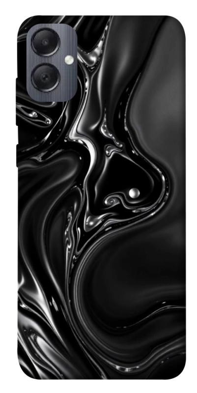 Чехол itsPrint Black Liquid для Samsung Galaxy A05, паттерн, купить оптом с доставкой