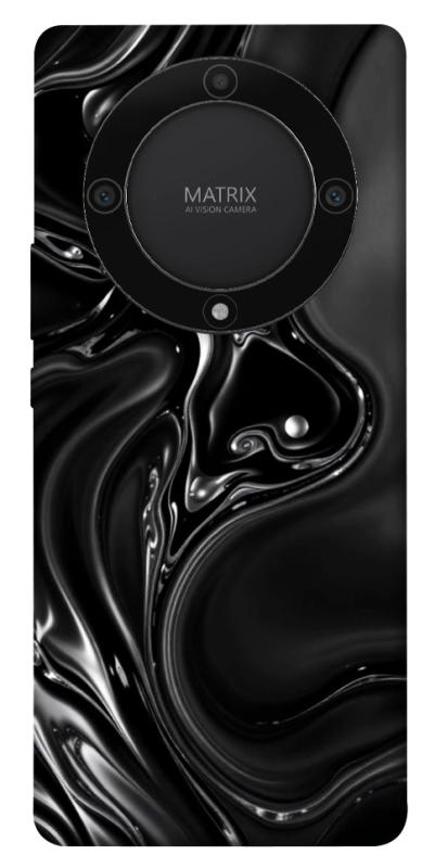 Чехол itsPrint Black Liquid для Huawei Magic5 Lite, паттерн, купить оптом с доставкой