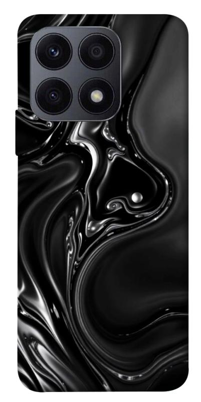 Чехол itsPrint Black Liquid для Huawei Honor X8a, паттерн, купить оптом с доставкой