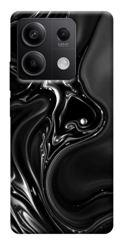 Чехол itsPrint Black Liquid для Xiaomi Redmi Note 13 5G, паттерн, купить оптом с доставкой