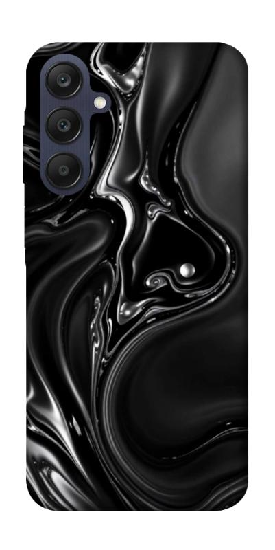 Чехол itsPrint Black Liquid для Samsung Galaxy A25 5G, паттерн, купить оптом с доставкой