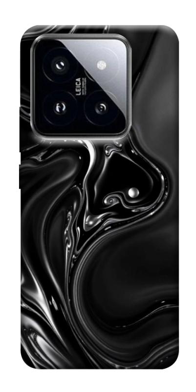 Чохол itsPrint Black Liquid для Xiaomi 14 Pro, паттерн, купити оптом з доставкою