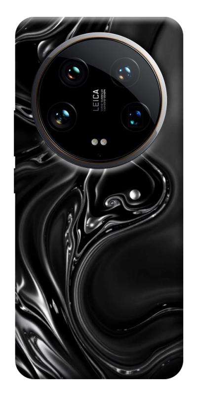 Чехол itsPrint Black Liquid для Xiaomi 14 Ultra, паттерн, купить оптом с доставкой