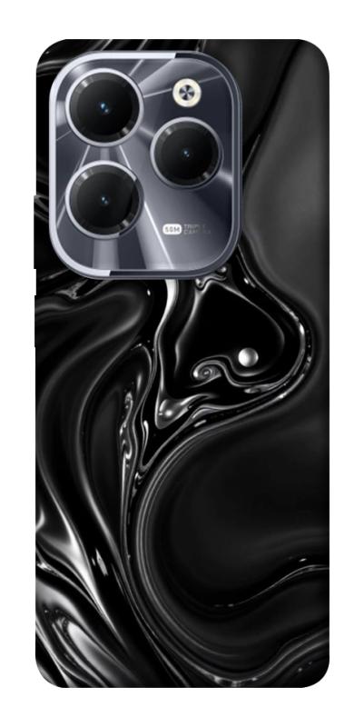 Чехол itsPrint Black Liquid для Infinix Hot 40, паттерн, купить оптом с доставкой