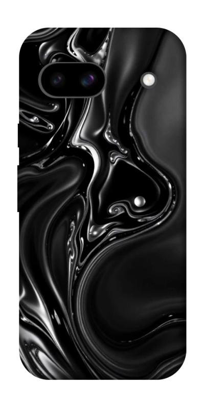 Чохол itsPrint Black Liquid для Google Pixel 8a, паттерн, купити оптом з доставкою