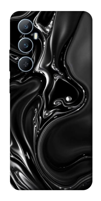 Чехол itsPrint Black Liquid для Realme C65 4G, паттерн, купить оптом с доставкой