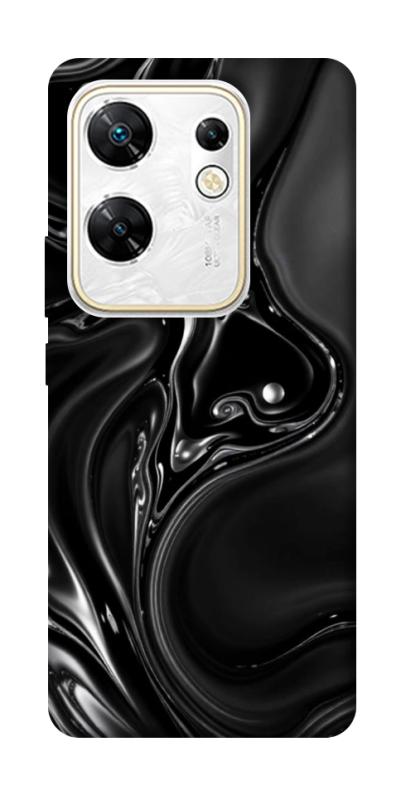 Чехол itsPrint Black Liquid для Infinix Zero 30 4G, паттерн, купить оптом с доставкой