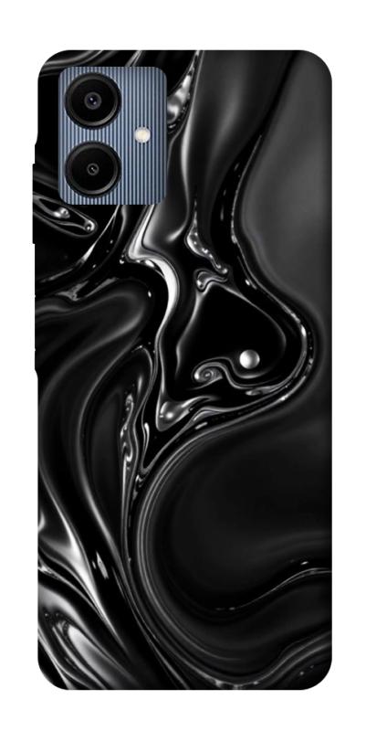 Чехол itsPrint Black Liquid для Samsung Galaxy A06, паттерн, купить оптом с доставкой