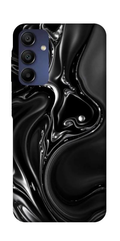 Чехол itsPrint Black Liquid для Samsung Galaxy A16 5G, паттерн, купить оптом с доставкой