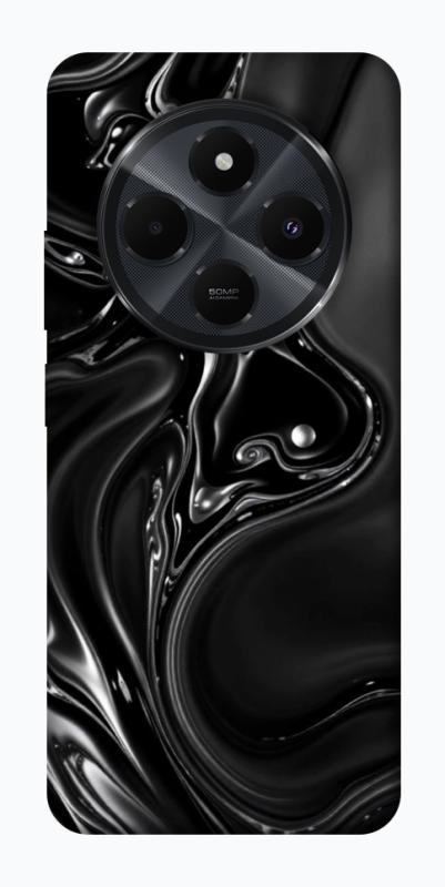Чехол itsPrint Black Liquid для Xiaomi Redmi 14C / Poco C75, паттерн, купить оптом с доставкой