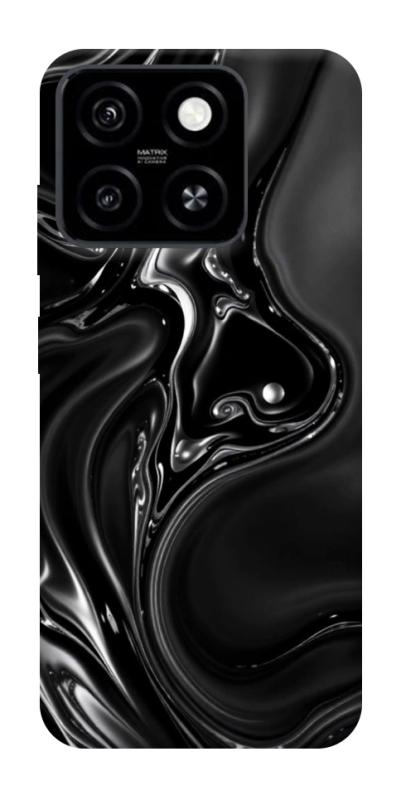 Чехол itsPrint Black Liquid для ZTE Blade A55 4G, паттерн, купить оптом с доставкой