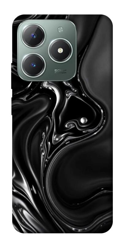 Чехол itsPrint Black Liquid для Realme C61 4G, паттерн, купить оптом с доставкой