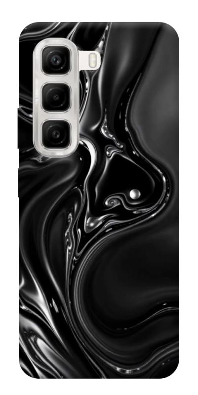 Чехол itsPrint Black Liquid для Infinix Hot 50 4G, паттерн, купить оптом с доставкой