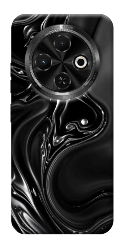 Чохол itsPrint Black Liquid для TECNO Spark 30C, паттерн, купити оптом з доставкою
