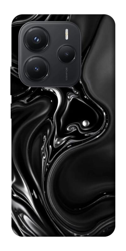 Чехол itsPrint Black Liquid для Xiaomi Redmi Note 14 5G, паттерн, купить оптом с доставкой