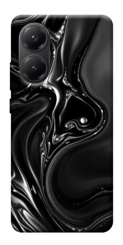 Чехол itsPrint Black Liquid для Xiaomi Poco X7 Pro, паттерн, купить оптом с доставкой