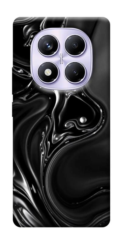 Чехол itsPrint Black Liquid для Xiaomi Redmi Note 14 Pro 4G, паттерн, купить оптом с доставкой