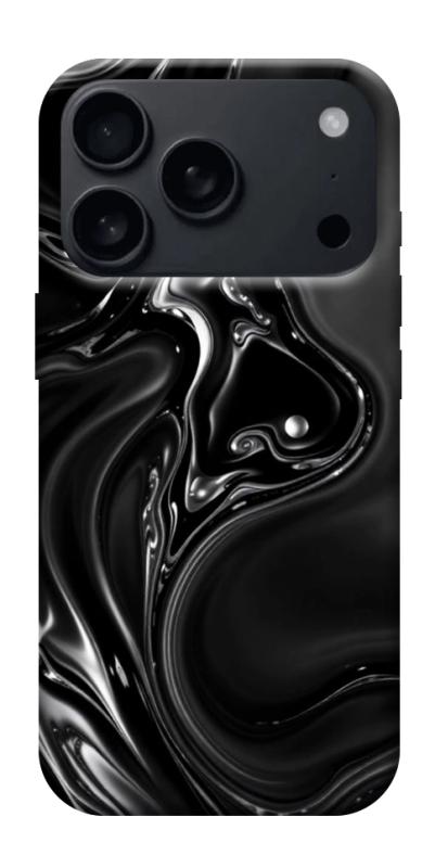 Чехол itsPrint Black Liquid для Apple iPhone 17 Pro Max (6.9"), паттерн, купить оптом с доставкой