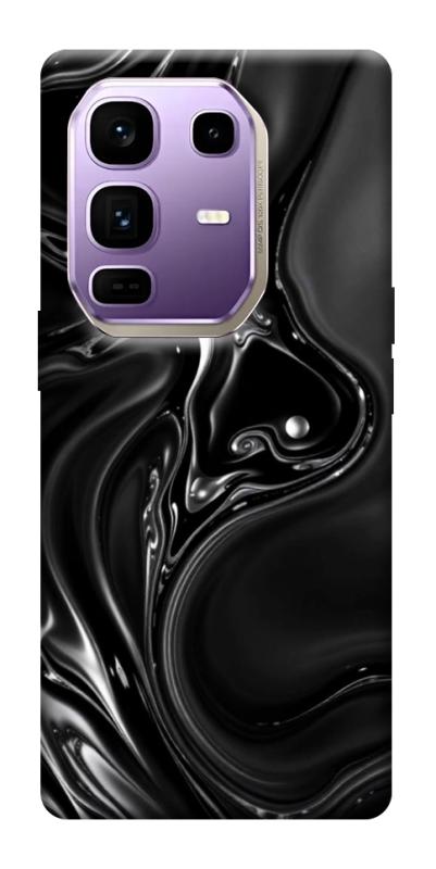Чехол itsPrint Black Liquid для Infinix Note 50 Pro+, паттерн, купить оптом с доставкой