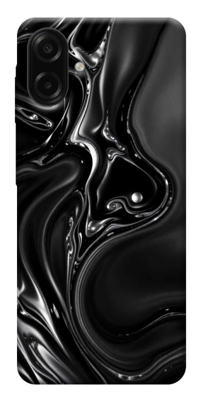 Чехол itsPrint Black Liquid для Samsung Galaxy A07, паттерн, купить оптом с доставкой