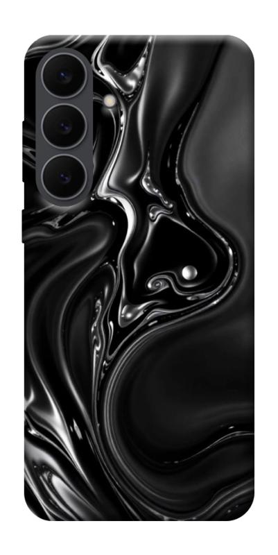 Чехол itsPrint Black Liquid для Samsung Galaxy S25 FE, паттерн, купить оптом с доставкой