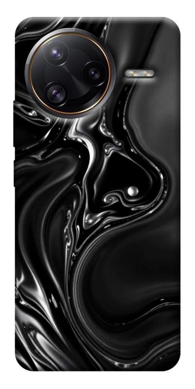 Чехол itsPrint Black Liquid для Xiaomi Poco F7, паттерн, купить оптом с доставкой
