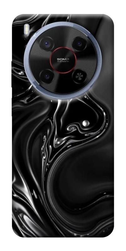 Чехол itsPrint Black Liquid для ZTE Nubia V70 Max, паттерн, купить оптом с доставкой