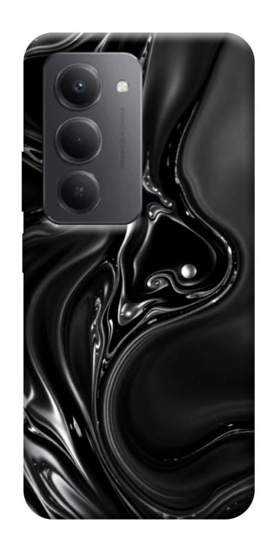 Чехол itsPrint Black Liquid для Xiaomi Redmi 15 (Global), паттерн, купить оптом с доставкой