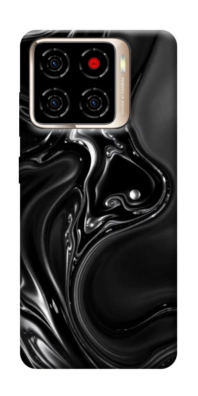 Чехол itsPrint Black Liquid для ZTE Blade A56, паттерн, купить оптом с доставкой